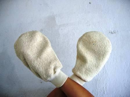 MANOPLS DE TELA TERRY